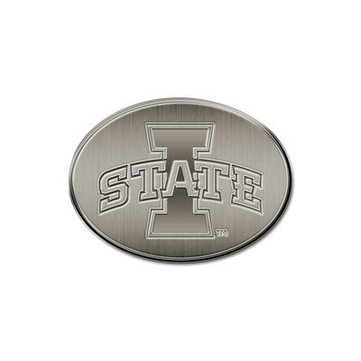 NCAA Iowa State Cyclones Oval Antique Auto Emblem