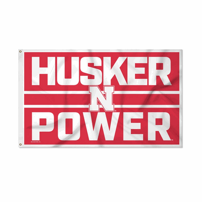NCAA Nebraska Cornhuskers Bold 3' x 5' Banner Flag
