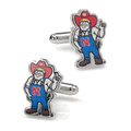 NCAA Nebraska Herbie Husker Mascot Cufflinks NCAA Nebraska Herbie Husker Mascot Cufflinks