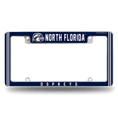 NCAA North Florida�Ospreys Chrome Automotive License Plate Frame