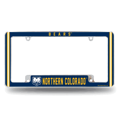NCAA Northern Colorado�Bears Chrome Automotive License Plate Frame