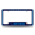 NCAA Northwood Timberwolves Chrome Automotive License Plate Frame NCAA Northwood Timberwolves Chrome Automotive License Plate Frame