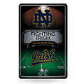 NCAA Notre Dame Fighting Irish - ND 11" x 17" Home Decor Sign