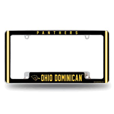 NCAA Ohio Dominican�Panthers Chrome Automotive License Plate Frame