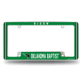 NCAA Oklahoma Baptist Bison Chrome Automotive License Plate Frame NCAA Oklahoma Baptist Bison Chrome Automotive License Plate Frame