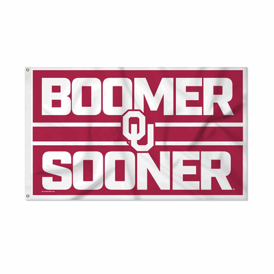 NCAA Oklahoma Sooners Bold 3' x 5' Banner Flag