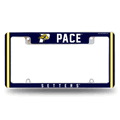 NCAA Pace Setters 12" x 6" Chrome Automotive License Plate Frame NCAA Pace Setters 12" x 6" Chrome Automotive License Plate Frame