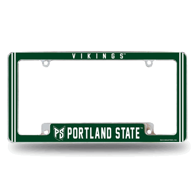 NCAA Portland State�Vikings Chrome Automotive License Plate Frame