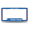NCAA Presbyterian Blue Hose Chrome Automotive License Plate Frame NCAA Presbyterian Blue Hose Chrome Automotive License Plate Frame