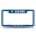 NCAA Queens Charlotte Royals Chrome Automotive License Plate Frame NCAA Queens Charlotte Royals Chrome Automotive License Plate Frame