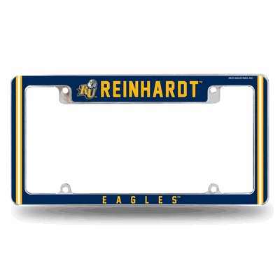 NCAA Reinhardt�Eagles 12" x 6" Chrome Automotive License Plate Frame