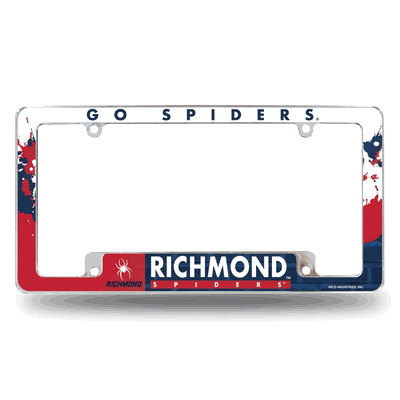 NCAA Richmond Spiders Standard Chrome Automotive License Plate Frame