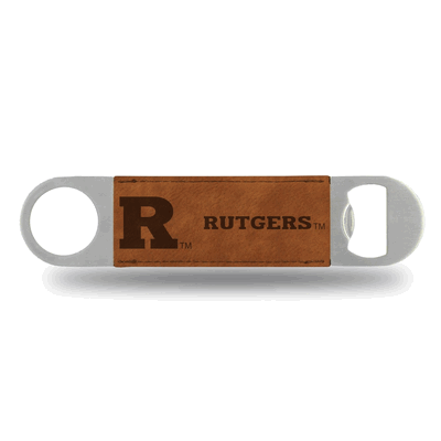 NCAA Rutgers Scarlet Knights Brown Laser Engraved Bar Blade