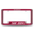 NCAA Saint Joseph's (PA)�Hawks Chrome Automotive License Plate Frame