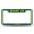 NCAA Saint Leo Lions 12" x 6" Chrome Automotive License Plate Frame NCAA Saint Leo Lions 12" x 6" Chrome Automotive License Plate Frame