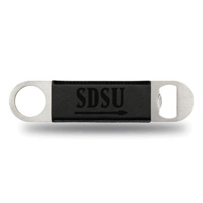 NCAA San Diego State Aztecs - SDSU Black Laser Engraved Bar Blade