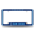 NCAA San Diego Toreros 12" x 6" Chrome Automotive License Plate Frame NCAA San Diego Toreros 12" x 6" Chrome Automotive License Plate Frame