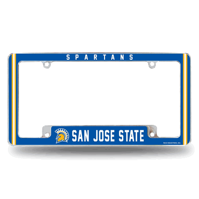 NCAA San Jose State�Spartans Chrome Automotive License Plate Frame