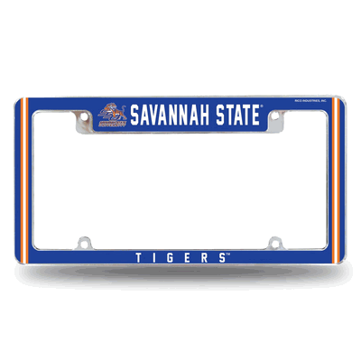 NCAA Savannah State�Tigers Chrome Automotive License Plate Frame