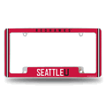 NCAA Seattle Redhawks 12" x 6" Chrome Automotive License Plate Frame NCAA Seattle Redhawks 12" x 6" Chrome Automotive License Plate Frame