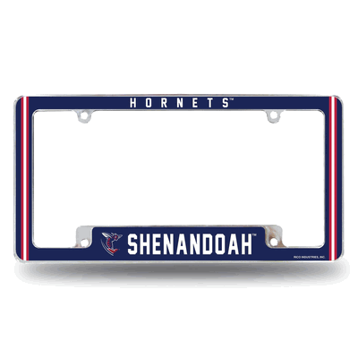 NCAA Shenandoah�Hornets Chrome Automotive License Plate Frame