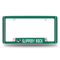 NCAA Slippery Rock�� The Rock Chrome Automotive License Plate Frame