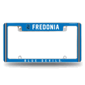 NCAA SUNY Fredonia Blue Devils Chrome Automotive License Plate Frame NCAA SUNY Fredonia Blue Devils Chrome Automotive License Plate Frame