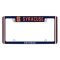 NCAA Syracuse Orange Classic Chrome Automotive License Plate Frame NCAA Syracuse Orange Classic Chrome Automotive License Plate Frame