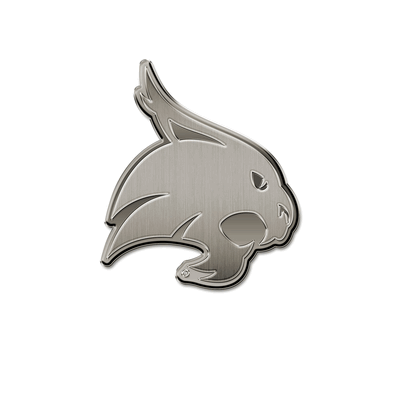 NCAA Texas State Bobcats Standard Antique Auto Emblem