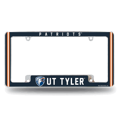 NCAA Texas-Tyler�Patriots Chrome Automotive License Plate Frame