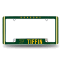NCAA Tiffin Dragons 12" x 6" Chrome Automotive License Plate Frame NCAA Tiffin Dragons 12" x 6" Chrome Automotive License Plate Frame