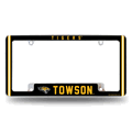 NCAA Towson�Tigers 12" x 6" Chrome Automotive License Plate Frame