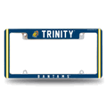 NCAA Trinity (CT) Bantams Chrome Automotive License Plate Frame NCAA Trinity (CT) Bantams Chrome Automotive License Plate Frame