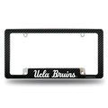 NCAA UCLA Bruins Black 12" x 6" Chrome Automotive License Plate Frame