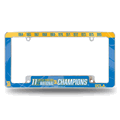 NCAA UCLA Bruins Multi Champ Chrome Automotive License Plate Frame