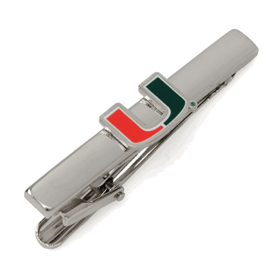 NCAA University of Miami Hurricanes Tie Clip