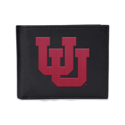 NCAA Utah Utes Interlocking U Embroidered Bill-fold Wallet