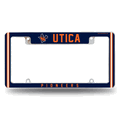 NCAA Utica Pioneers 12" x 6" Chrome Automotive License Plate Frame NCAA Utica Pioneers 12" x 6" Chrome Automotive License Plate Frame