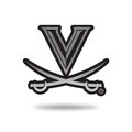 NCAA Virginia Cavaliers Standard Antique Auto Emblem NCAA Virginia Cavaliers Standard Antique Auto Emblem