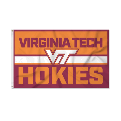 NCAA Virginia Tech Hokies Bold 3' x 5' Banner Flag