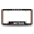 NCAA Wartburg Knights 12" x 6" Chrome Automotive License Plate Frame NCAA Wartburg Knights 12" x 6" Chrome Automotive License Plate Frame
