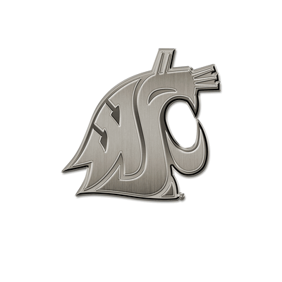 NCAA Washington State Cougars - WSU Standard Antique Auto Emblem