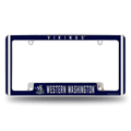 NCAA Western Washington Vikings Chrome Automotive License Plate Frame NCAA Western Washington Vikings Chrome Automotive License Plate Frame
