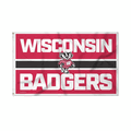 NCAA Wisconsin Badgers Bold 3' x 5' Banner Flag