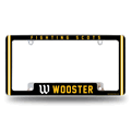 NCAA Wooster Fighting Scots Chrome Automotive License Plate Frame NCAA Wooster Fighting Scots Chrome Automotive License Plate Frame