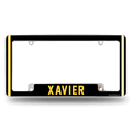 NCAA Xavier (LA)�Gold Rush Chrome Automotive License Plate Frame