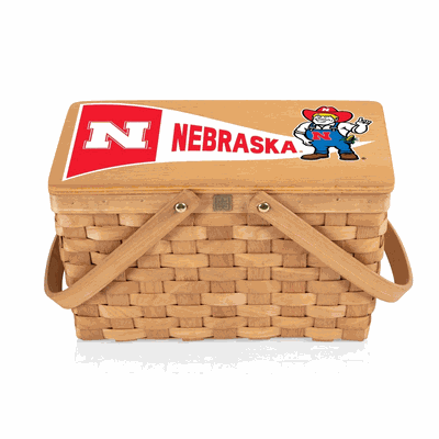 Nebraska Cornhuskers - Poppy Personal Picnic Basket