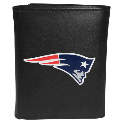 New England Patriots Big Logo Tri-Fold Wallet