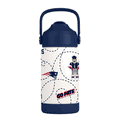 New England Patriots Kids 12oz Stainless Steel Mascot Bottle