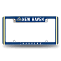 New Haven Chargers 12" x 6" Chrome Automotive License Plate Frame New Haven Chargers 12" x 6" Chrome Automotive License Plate Frame